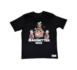 Baggetter Black Tee / Front Logo